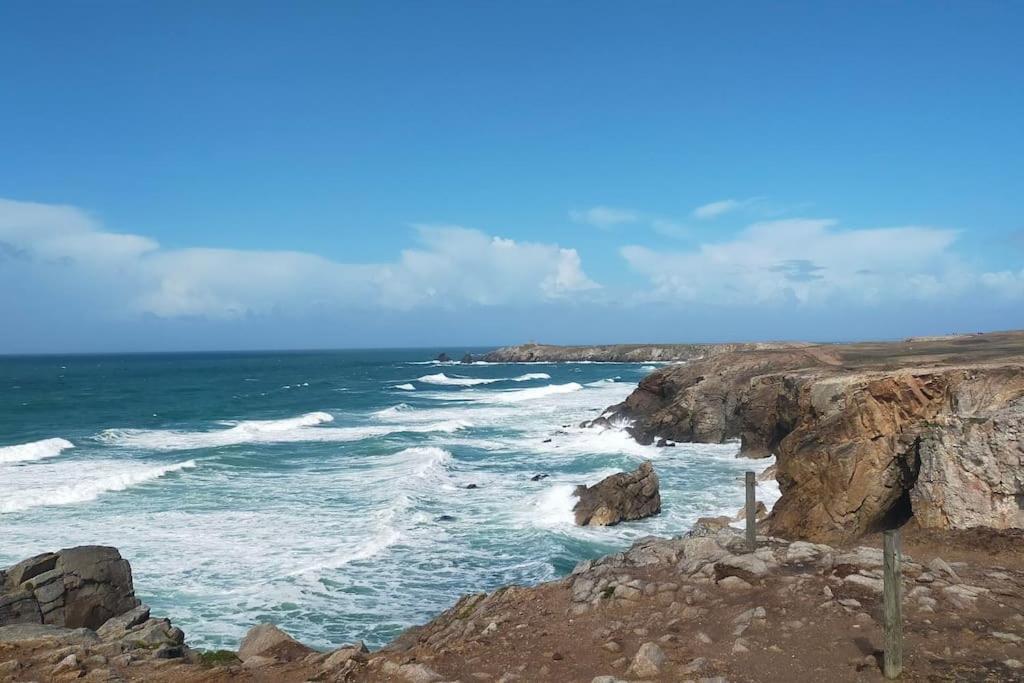 T2 Neuf Au Pied De La Plage Saint-Pierre-Quiberon Exteriör bild